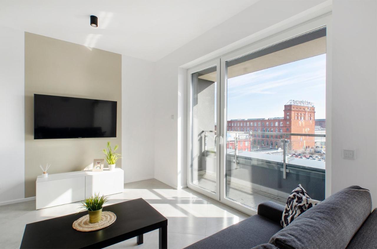 Appartement Goldaparts Manufaktura Premium à Łódź Extérieur photo